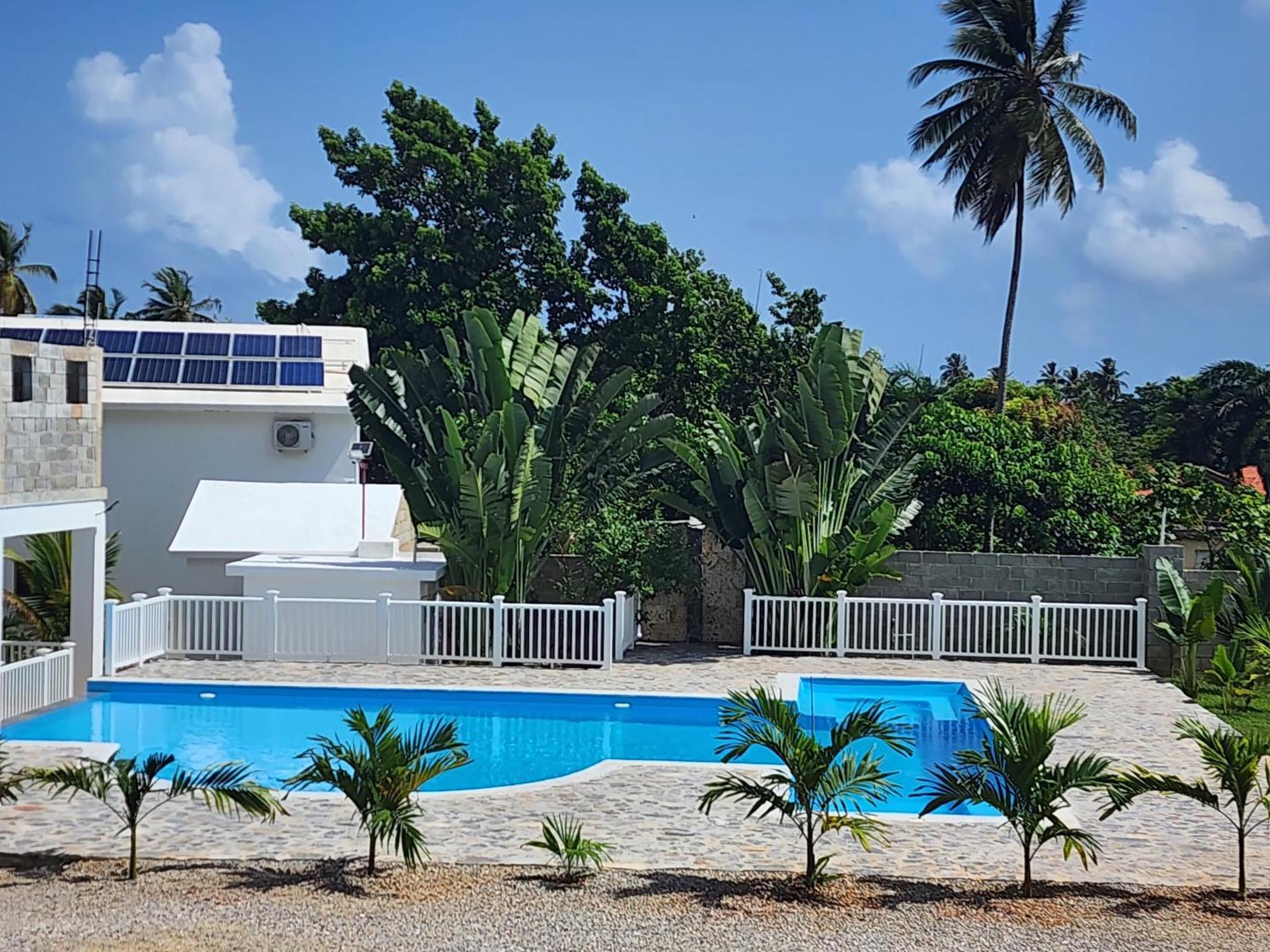 Bella Villa Room With Large Pool And Close To Beach Las Galeras Exterior foto